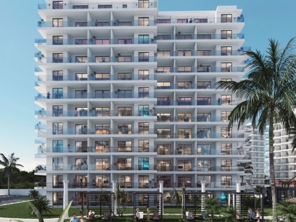 Modernes Thailand Wellness Projekt in Iskele Nordzypern mit Resort- und Poolbereich