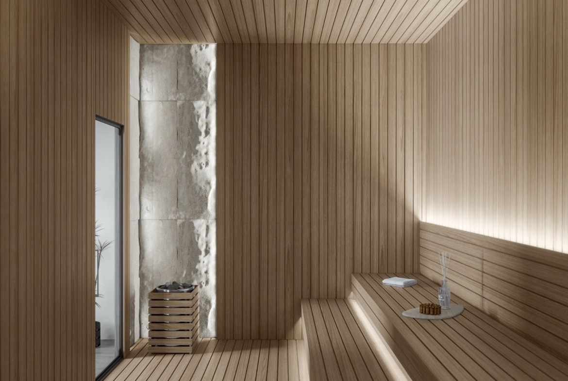 Karsiyaka Off-Plan Apartments – exklusiver Spa-Raum mit modernen Ausstattungselementen