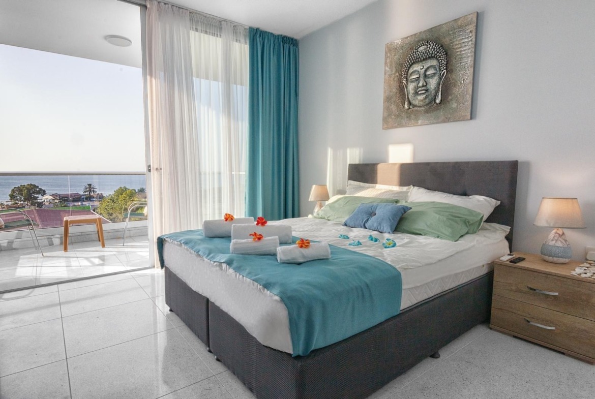 Iskele Nordzypern Einzimmerwohnung – möbliertes Studio mit Meerblick