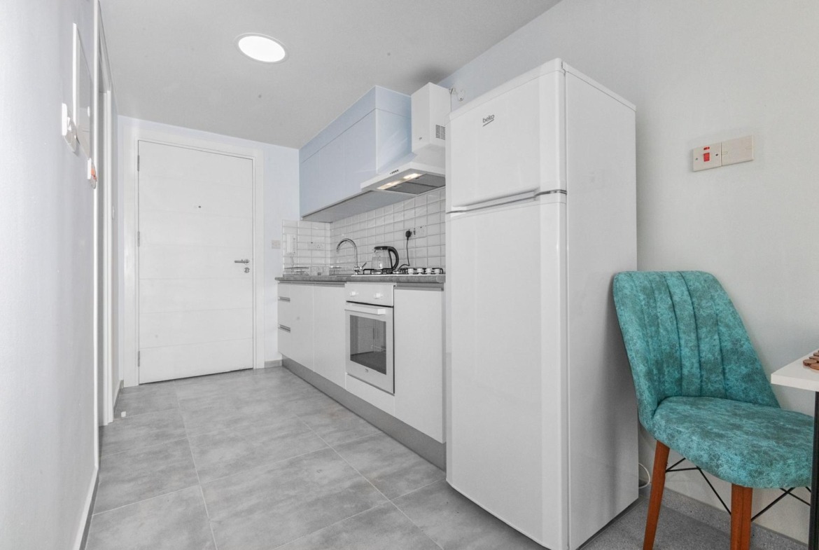 Iskele Nordzypern Einzimmerwohnung – möbliertes Studio mit Meerblick