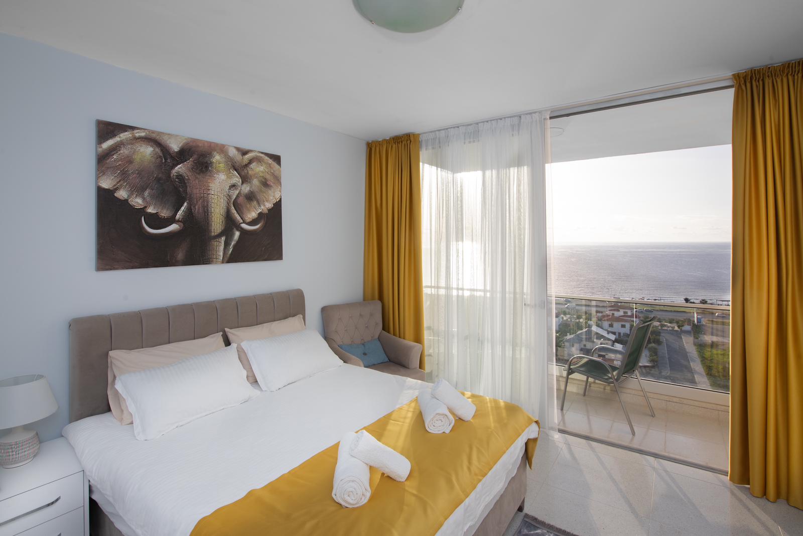 Einzimmerwohnung in Iskele Nordzypern mit Meerblick in moderner Wohnanlage