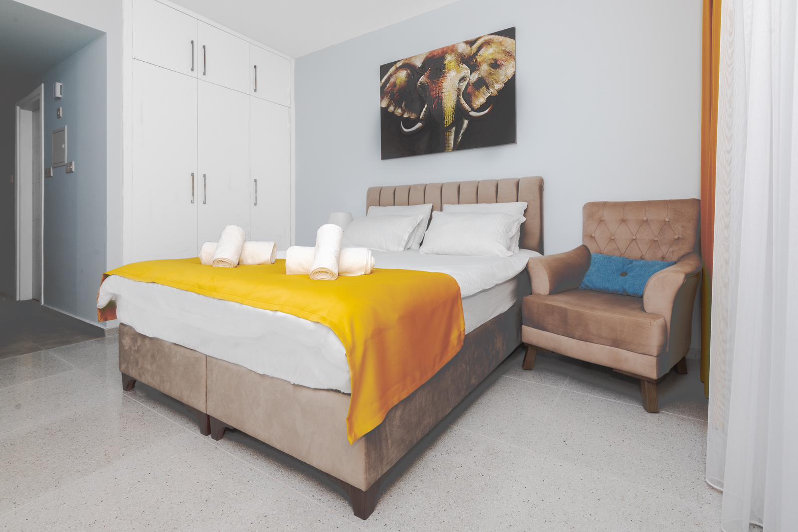 Einzimmerwohnung in Iskele Nordzypern mit Meerblick in moderner Wohnanlage