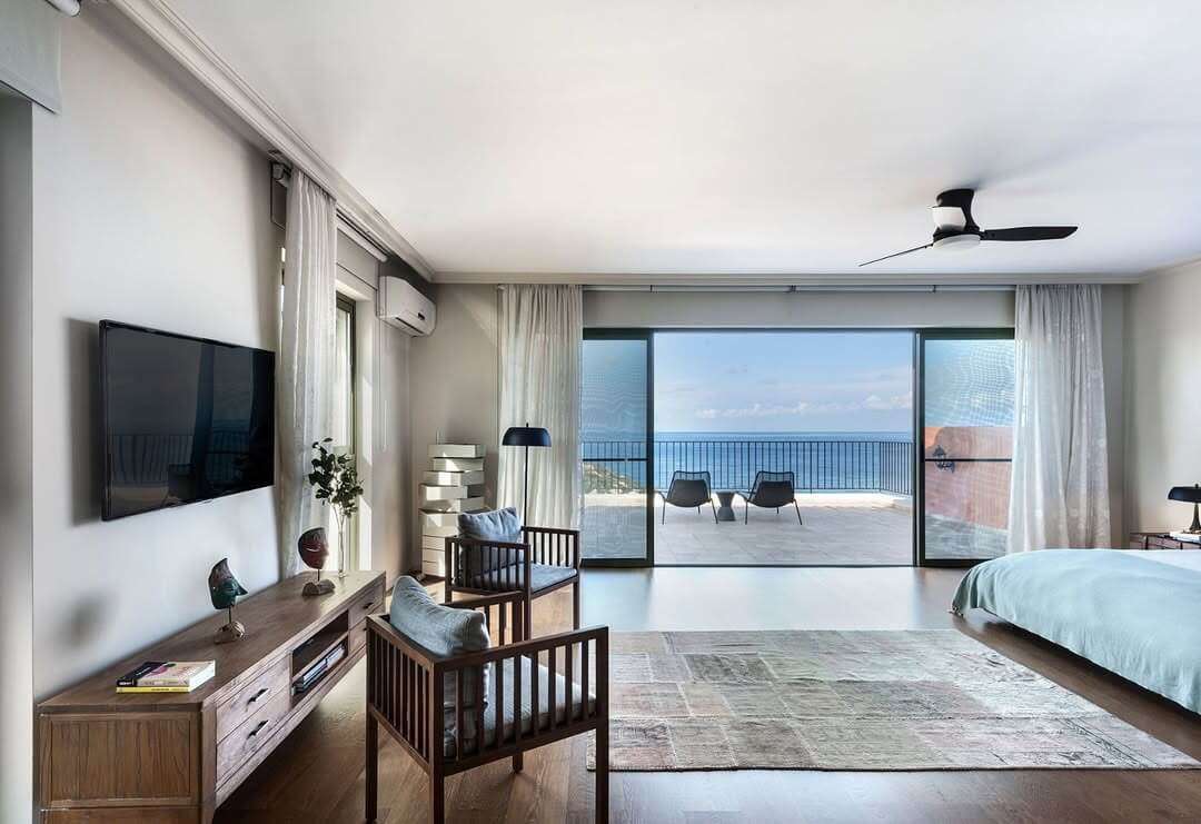 Golf Villa Esentepe Nordzypern Luxusvilla mit Pool und Meerblick nahe Korineum Golf Club