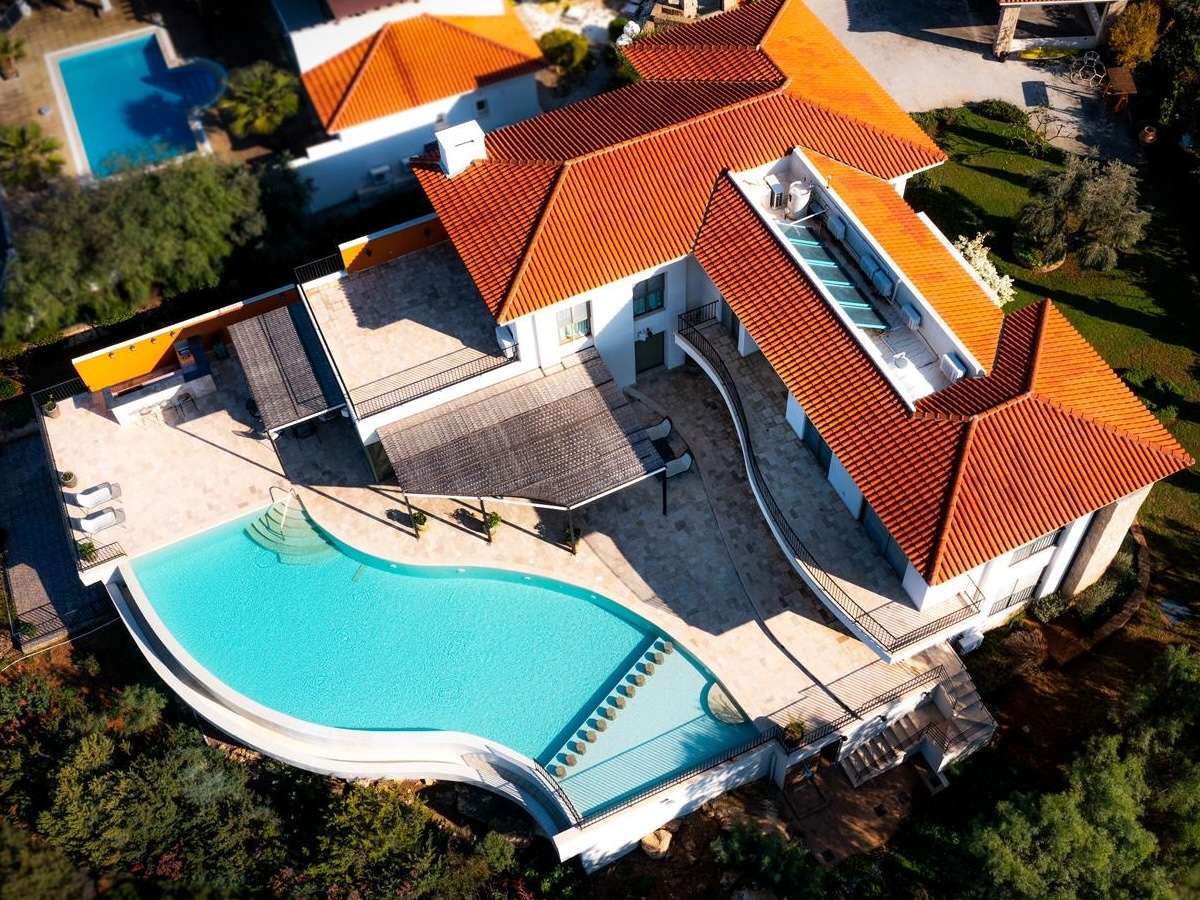 Golf Villa Esentepe Nordzypern Luxusvilla mit Pool und Meerblick nahe Korineum Golf Club