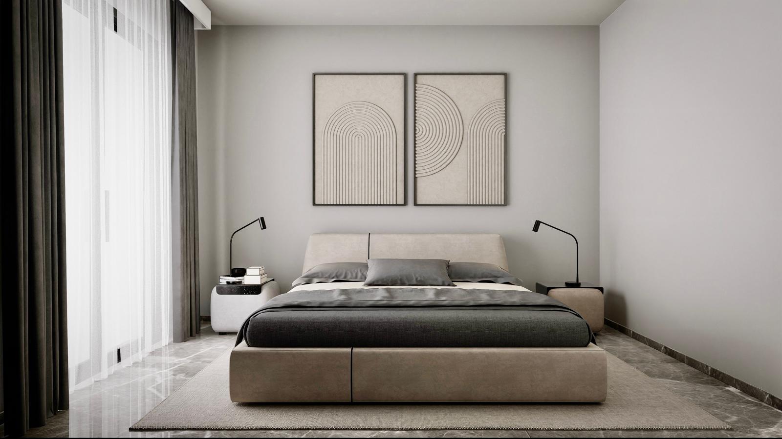 Iskele Projekt Nordzypern modernes Wellness Resort Gesamtansicht