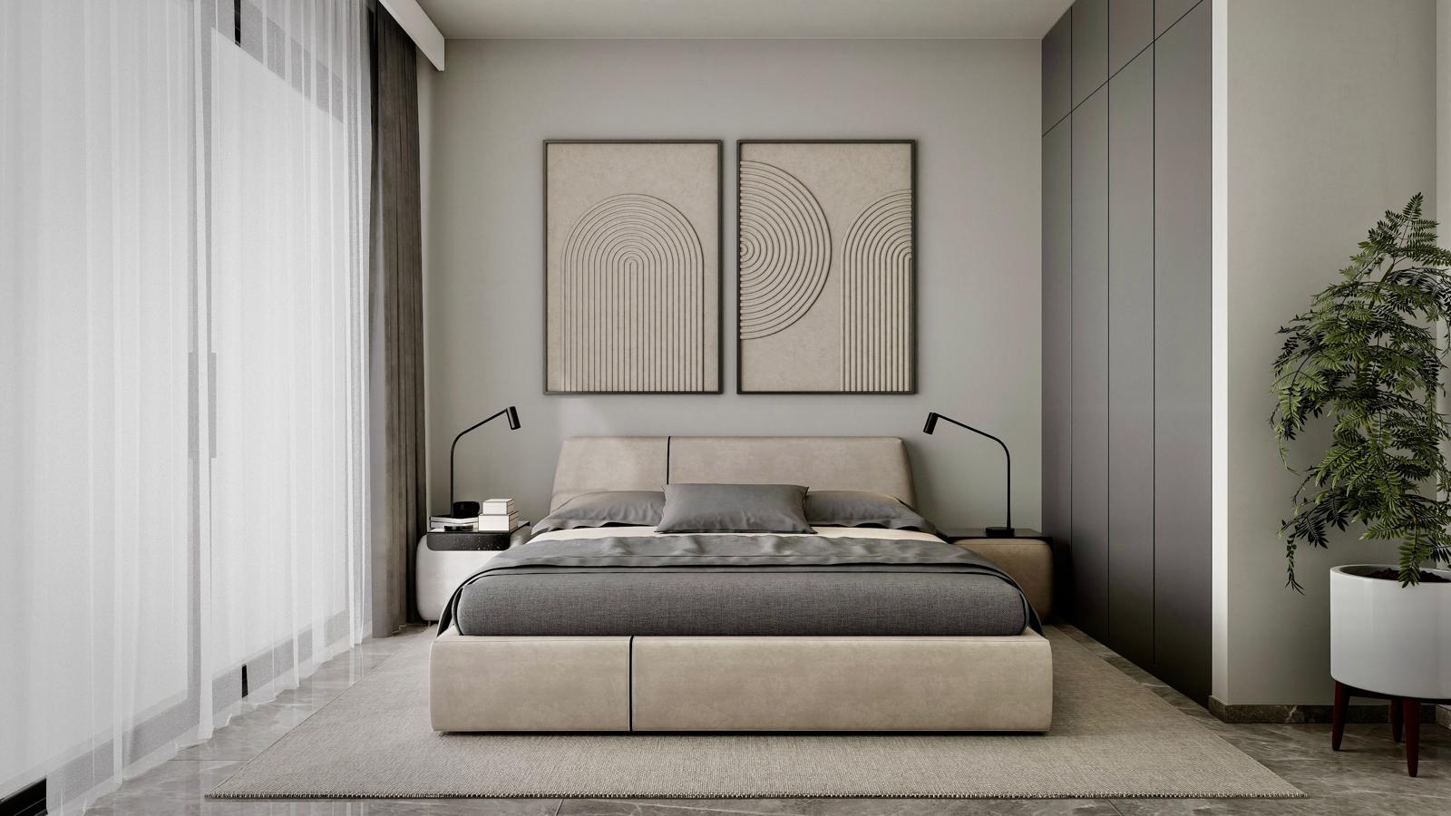 Iskele Projekt Nordzypern modernes Wellness Resort Gesamtansicht