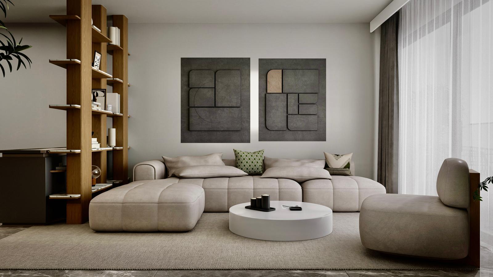 Iskele Projekt Nordzypern modernes Wellness Resort Gesamtansicht