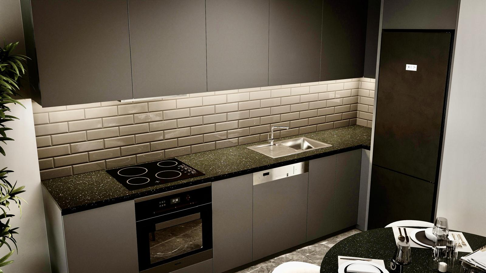 Iskele Projekt Nordzypern modernes Wellness Resort Gesamtansicht