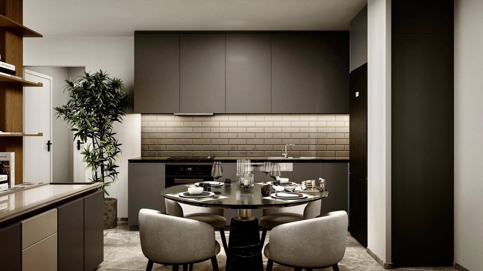 Iskele Projekt Nordzypern modernes Wellness Resort Gesamtansicht