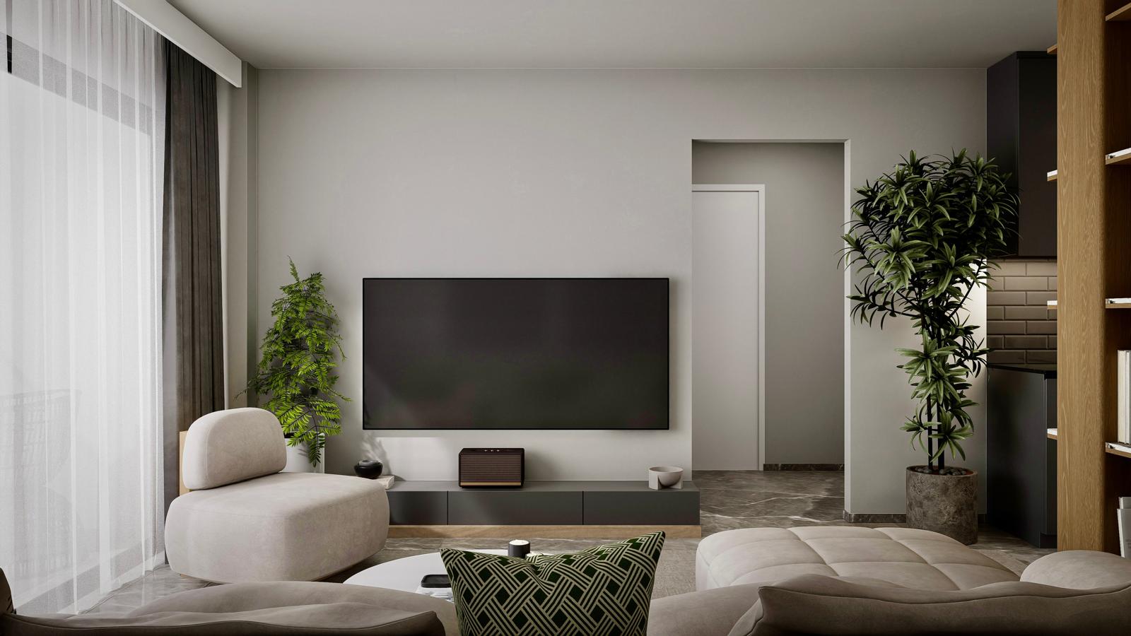 Iskele Projekt Nordzypern modernes Wellness Resort Gesamtansicht