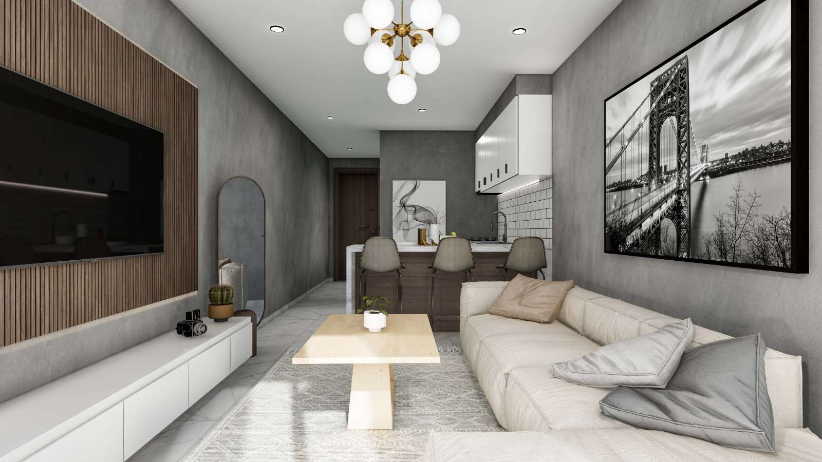 2 Zimmer Wohnung Iskele Nordzypern