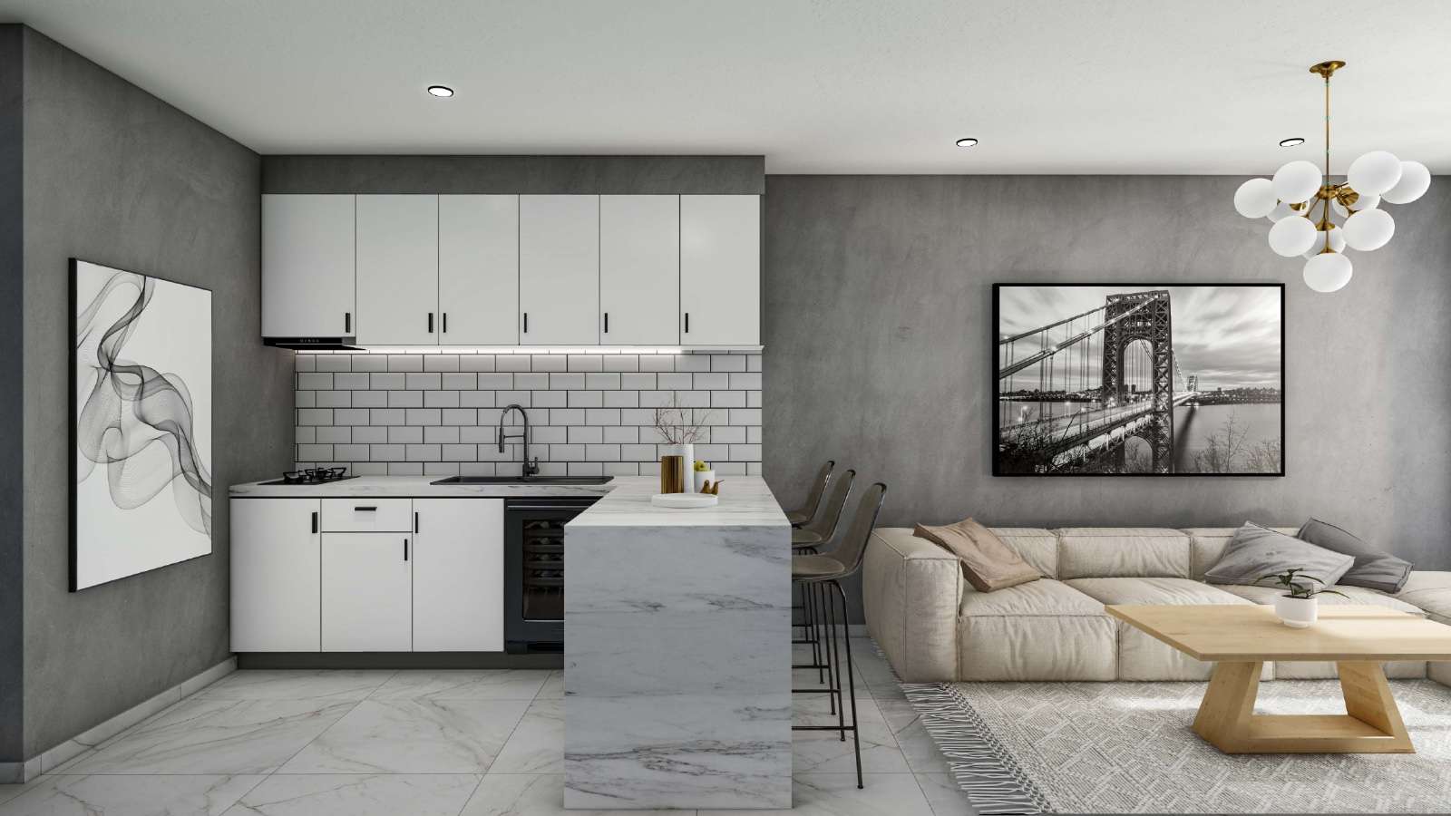 2 Zimmer Wohnung Iskele Nordzypern