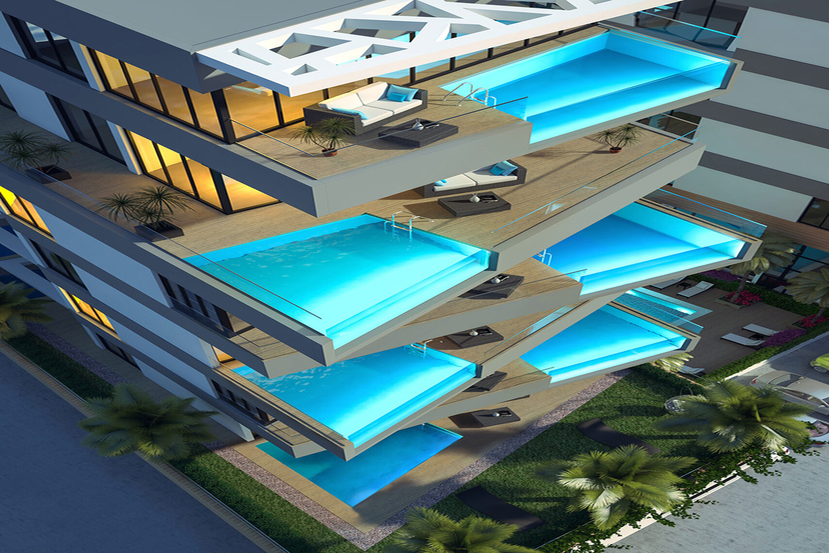 Bezugsfertige Luxuswohnung Kyrenia Nordzypern
