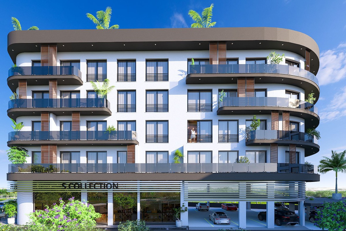 Modernes Stadtzentrum Projekt mit Wohnungen und Gewerbeeinheiten in Gönyeli Nicosia Nordzypern