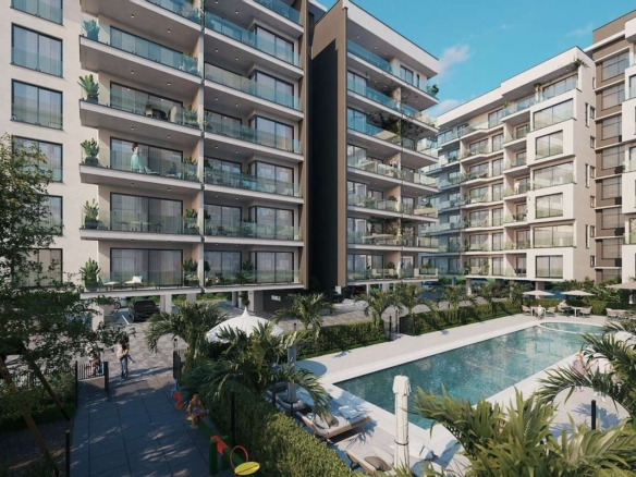 Nordzypern Nicosia Wohnungen in moderner Wohnanlage in Minareliköy