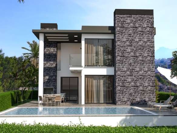 Villa kaufen Nordzypern in Edremit mit privatem Pool