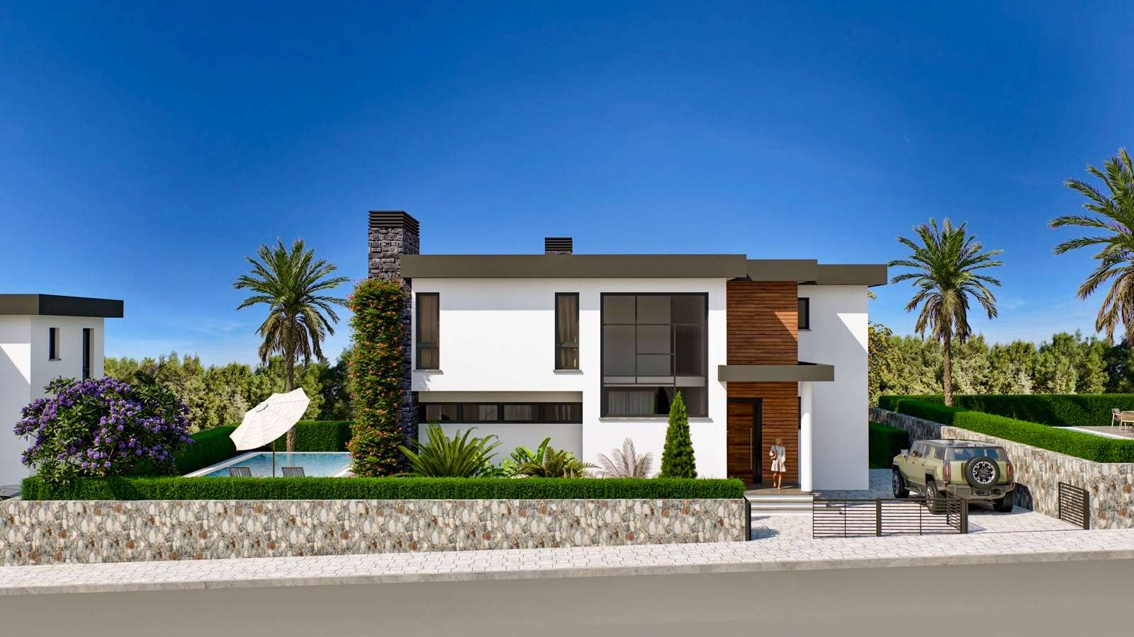 Villa kaufen Nordzypern in Edremit mit privatem Pool