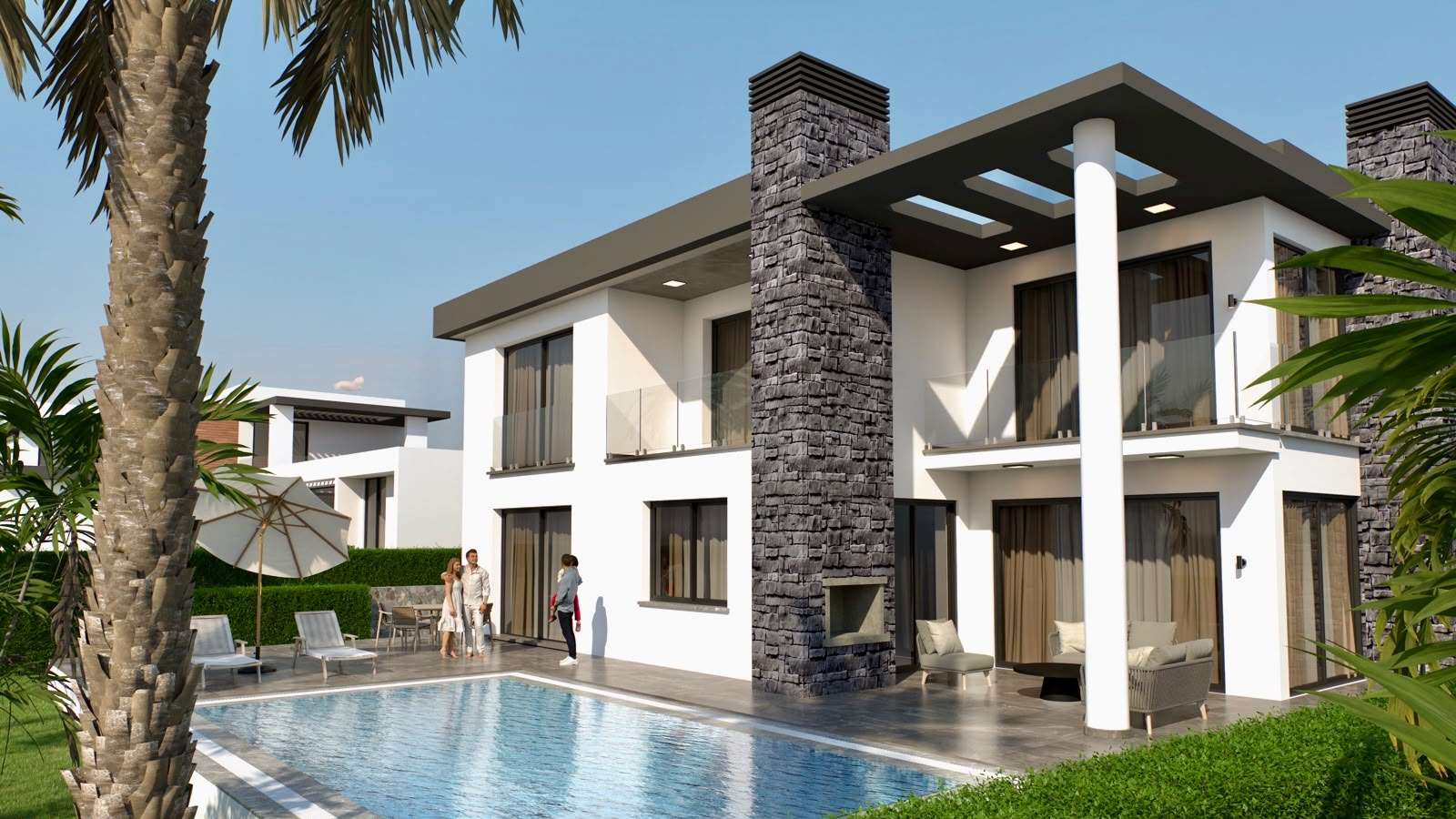Villa kaufen Nordzypern in Edremit mit privatem Pool