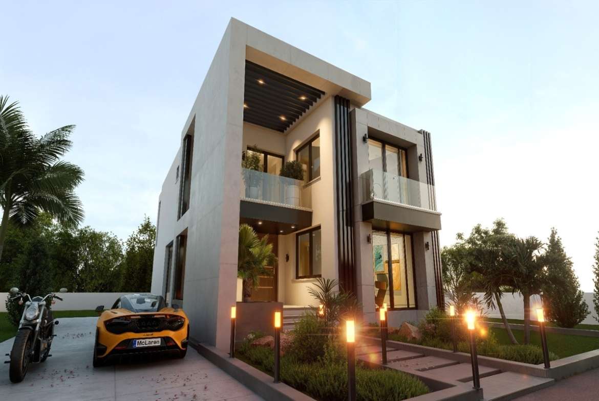 Moderne Luxusvilla Nordzypern